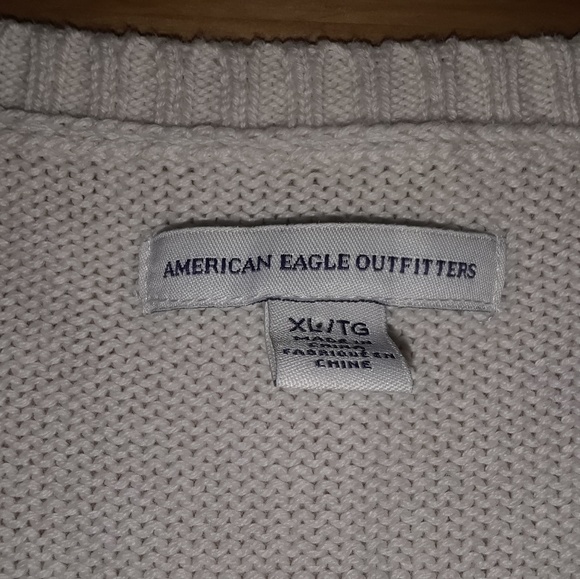 American Eagle Heart Sweater Size XL NWT - Picture 6 of 7